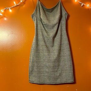 Grey black dress